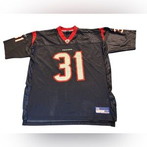 Reebok Men Houston‎ Texans Aaron Glenn Jersey Sz 2XL